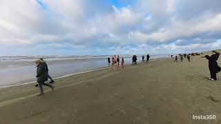 Nieuwjaarsduik 2024 Castricum [upl. by Elyac]