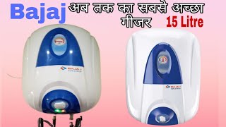 Bajaj Calenta 15 Ltr geyser water geyser  unboxing and review Electric Geyser Installation [upl. by Zeuqirdor542]