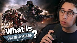 What is Warhammer 40000  Timeline of 40k Lore  DeeBeeGeek Reacts [upl. by Suoivart362]