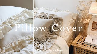 DIY Pillowcase with Ruffles  Shabby Chic Decor DIY  Home Decor DIY [upl. by Arahsak709]