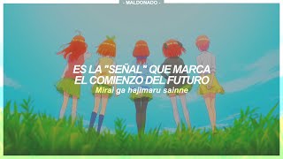 Gotoubun no Hanayome Movie ED Full  Arigatou no Hana  Sub Español 『AMV』♡ [upl. by Hollister]