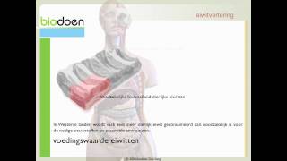 Biodoen  eiwit vertering 4 van 4 [upl. by Knowle529]