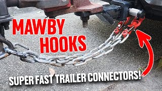 THE MAWBY HOOK  Literally the best AUSTRALIAN quick action trailer connector on the market [upl. by Aihtennek]