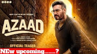 New upcoming movieAjay Devgn new movie trailerAzad movie teaser Azad [upl. by Nylecaj]