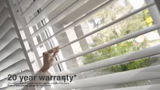 LUXAFLEX® PolySatin® Shutters [upl. by Yand]