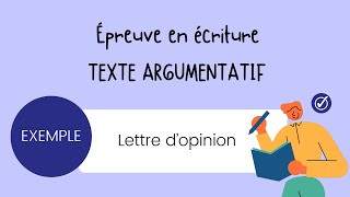 Réussir Examen du Ministère 6e Année  Exemple de Texte [upl. by Tacye452]