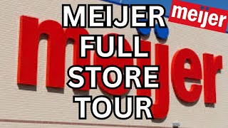 Meijer Store Tour  West Bend  Meijer Amazing Prices  Meijer Clearance  Meijer Walk through [upl. by Negem]