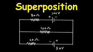 Superposition Circuit Analysis [upl. by Marlea266]