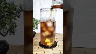 Peach iced tea  ice tea recipe  refreshing summer drink 🍑 🍹 [upl. by Pickford157]