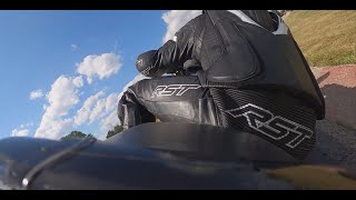 1984 Honda VF500F  A Lap at Blackhawk Farms 9423 Motovid [upl. by Vashti]