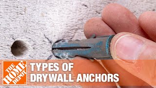 How to Use a Drywall Anchor  The Home Depot [upl. by Vitoria]