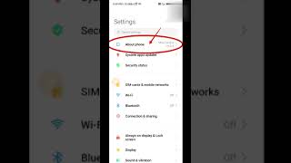 How to reset redmi phone from setting Redmi phone ko reset kaise kare reset settings redmi [upl. by Alledi811]