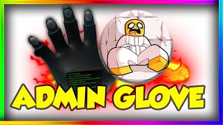 HOW TO GET ADMIN GLOVECERTIFIED ADMIN BADGE IN SLAP BATTLES  ROBLOX [upl. by Llevel]