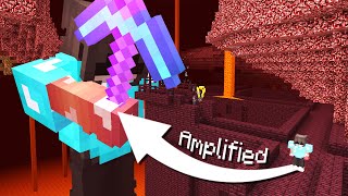 Minecraft But Your Size Is Amplified [upl. by Rahm]