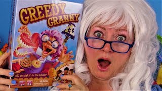 Granny Plays Greedy Granny Game Granny McDonald Funny Fun Unboxing [upl. by Anolla]