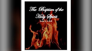 THE BAPTISM OF THE HOLY SPIRIT Acts 145 8 [upl. by Ahsienal]