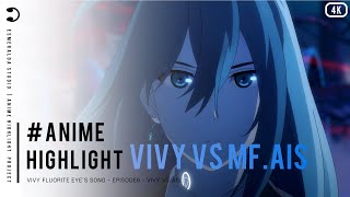 『4K』 Vivy and Matsumoto vs Metal float AIs Vivy Fluorite Eyes Song English Lyrics [upl. by Rovelli]