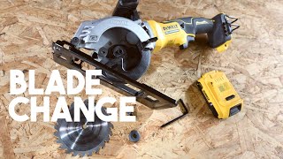 How to change a circular saw blade for beginner [upl. by Sura]