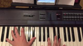 quotMagnify Jesusquot piano tutorial for beginners [upl. by Wilbert353]