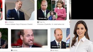 😗 Prince william reveals princess charlottes tears over his beard in adorable family moment in a c [upl. by Olraced350]