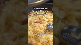 Schupfnudeln mit Specksauerkraut 🥔🥓 Leckeres Rezept für Anfänger [upl. by Aitnahs]