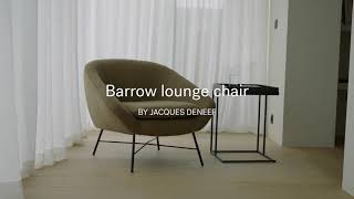 Ethnicraft  Focus  Barrow lounge chair [upl. by Yi]