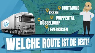 Tourenplanung im Transportunternehmen [upl. by Ainessey]