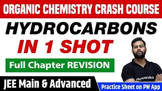 HYDROCARBONS in One Shot  Full Chapter Revision  Class 11  JEE Main [upl. by Humfrid]