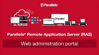 Parallels Remote Application Server RAS  Web Administration Portal [upl. by Atteugram472]