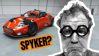 Spyker C8 review by Jeremy Clarkson Forza Motorsport 4 [upl. by Vasily698]