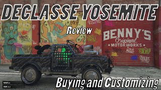 DECLASSE YOSEMITE Review Bennys Upgrade GTA 5 Online [upl. by Annaiel464]