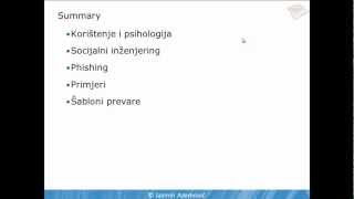Predavanja  Psihologija i ljudski faktor u sigurnosti [upl. by Annuhsal]