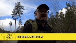 Marschträning med Berghaus Centurio 45 [upl. by Uhn]