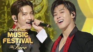 TVXQ  IntroDrop  Mirotic  The Chance of Love 2018 MBC Music Festival [upl. by Latsyrcal]