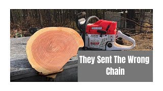 BaumrAG 92cc Chinese Chainsaw Review [upl. by Dave]