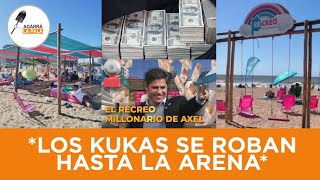 LE DESCUBRIERON A KICILLOF EL INÉDITO CURRO DE LOS PARADORES EN LA PLAYA quot2 MIL MILLONES DE PESOSquot [upl. by Rhynd]