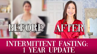 Intermittent Fasting One Year Update  My Surprising Results [upl. by Ayotahs]