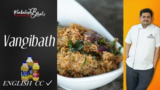 Venkatesh Bhat makes Vangibath  recipe in Tamil  VANGIBATH  variety rice recipes [upl. by Mattox]