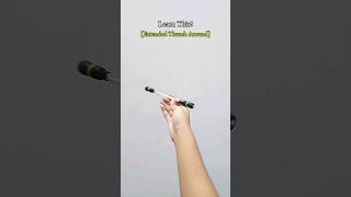 Extended Thumb Around Tutorial  Penspinning Tutorial  Very easy penspinnig shorts shortsfeed [upl. by Akenehs]