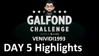 Day 5 Galfond Challenge  Phil Galfond vs Venividi1993  Highlights [upl. by Wearing]