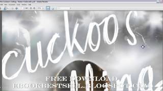 The Cuckoos Calling Ebook Audiobook  FREE Download  PDF  MOBI  EPUB [upl. by Akialam]