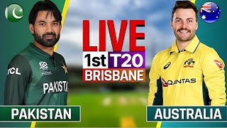 Pakistan vs Australia 1st T20 LIVE  PAK VS AUS 1ST T20I LIVE SCORE [upl. by Bonaparte860]