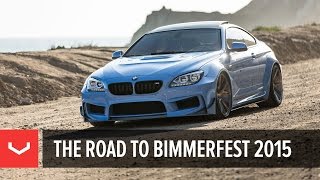 BMW 650i  Prior Design  Vossen Road To Bimmerfest 2015 [upl. by Loar]