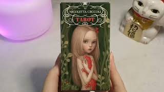 Nicoletta Ceccoli Tarot Review  Silent Flipthrough [upl. by Thetos]