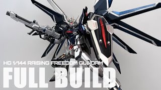 HG 1144 RIGING FREEDOM GUNDAM  ASMR  FULL BUILD  Mobile Suit Gundam SEED Freedom [upl. by Coucher]