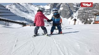 Skiurlaub mit Kindern im Skigebiet Tirol Österreich ⛷ [upl. by Komsa]