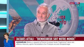 quotLa situation telle quelle se projette pour 2029 est catastrophiquequot prévoit Jacques Attali [upl. by Dorothi]