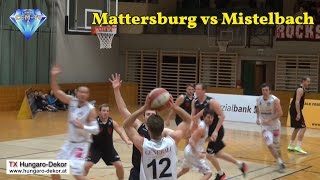 12 11 2016  Basketball Rocks Mattersburg vs Mustags Mistelbach  CCMTVat [upl. by Nirre253]