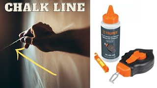 Chalk Line Basics  How to use a Chalk Line [upl. by Slein]