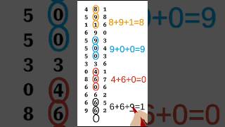 1 November 2024 👉 calculation single digit [upl. by Norton]